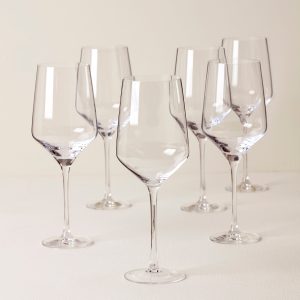 Tuscany Classics Angled Wine Glasses. Set of 6