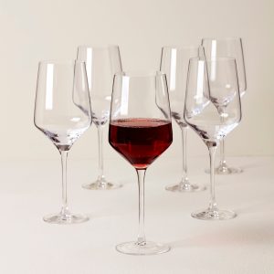 Alternative view of Tuscany Classics Angled Wine Glasses. Set of 6
