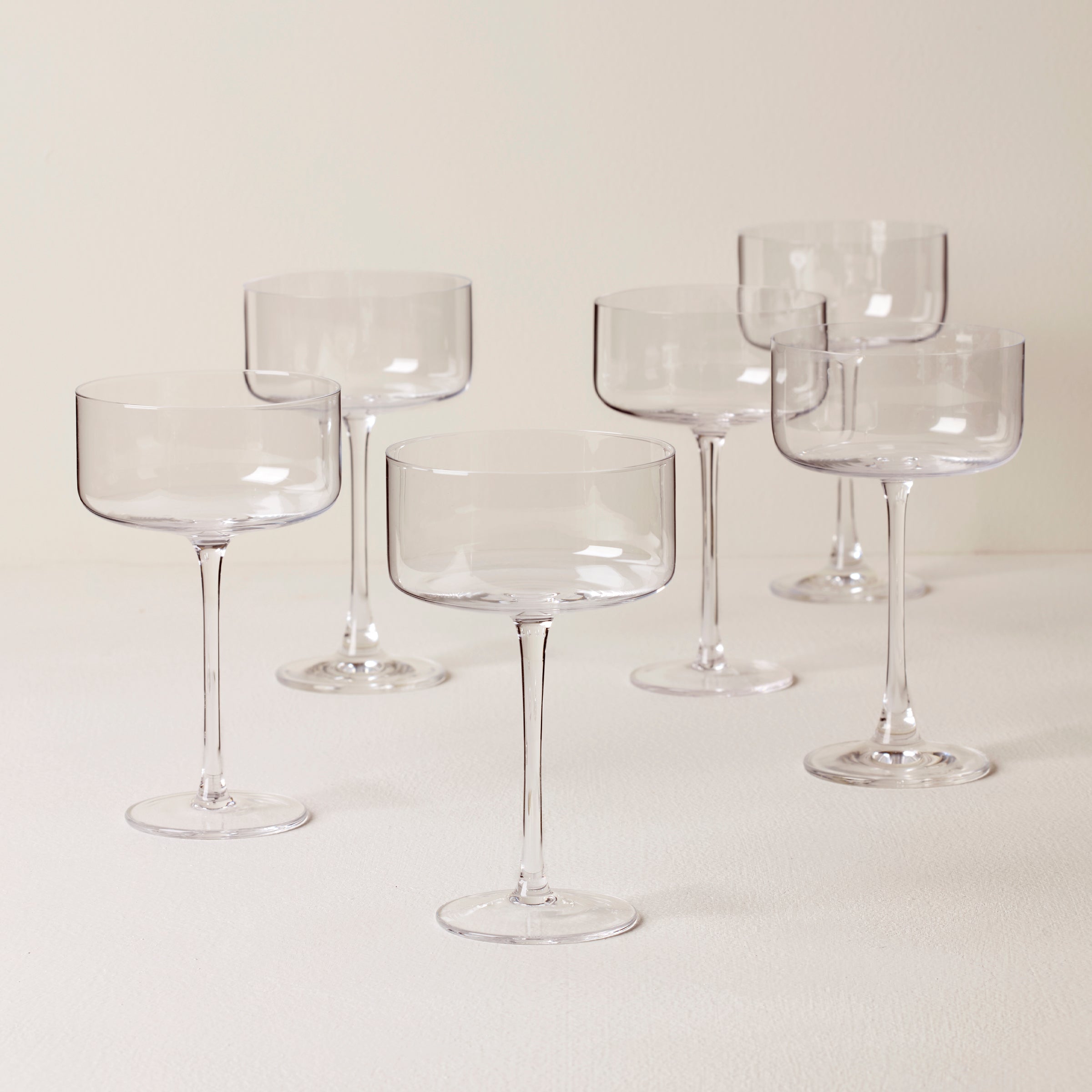Tuscany Classics Straight Coupe Glasses. Set of 6