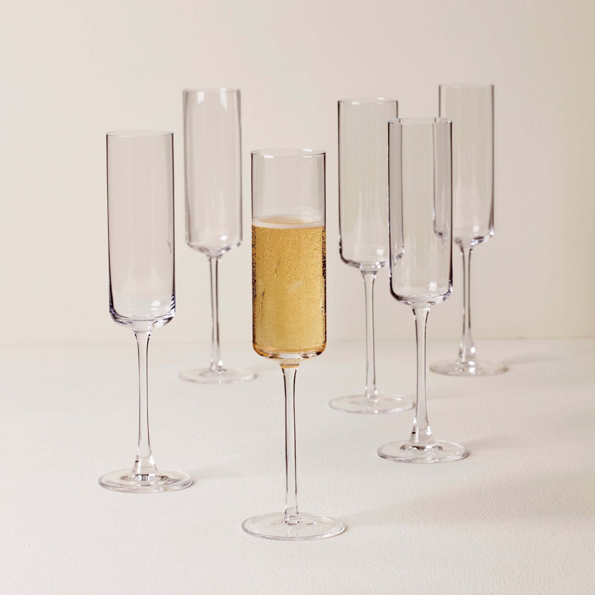 Tuscany Classics Straight Flute Glasses. Set of 6 - Image 2