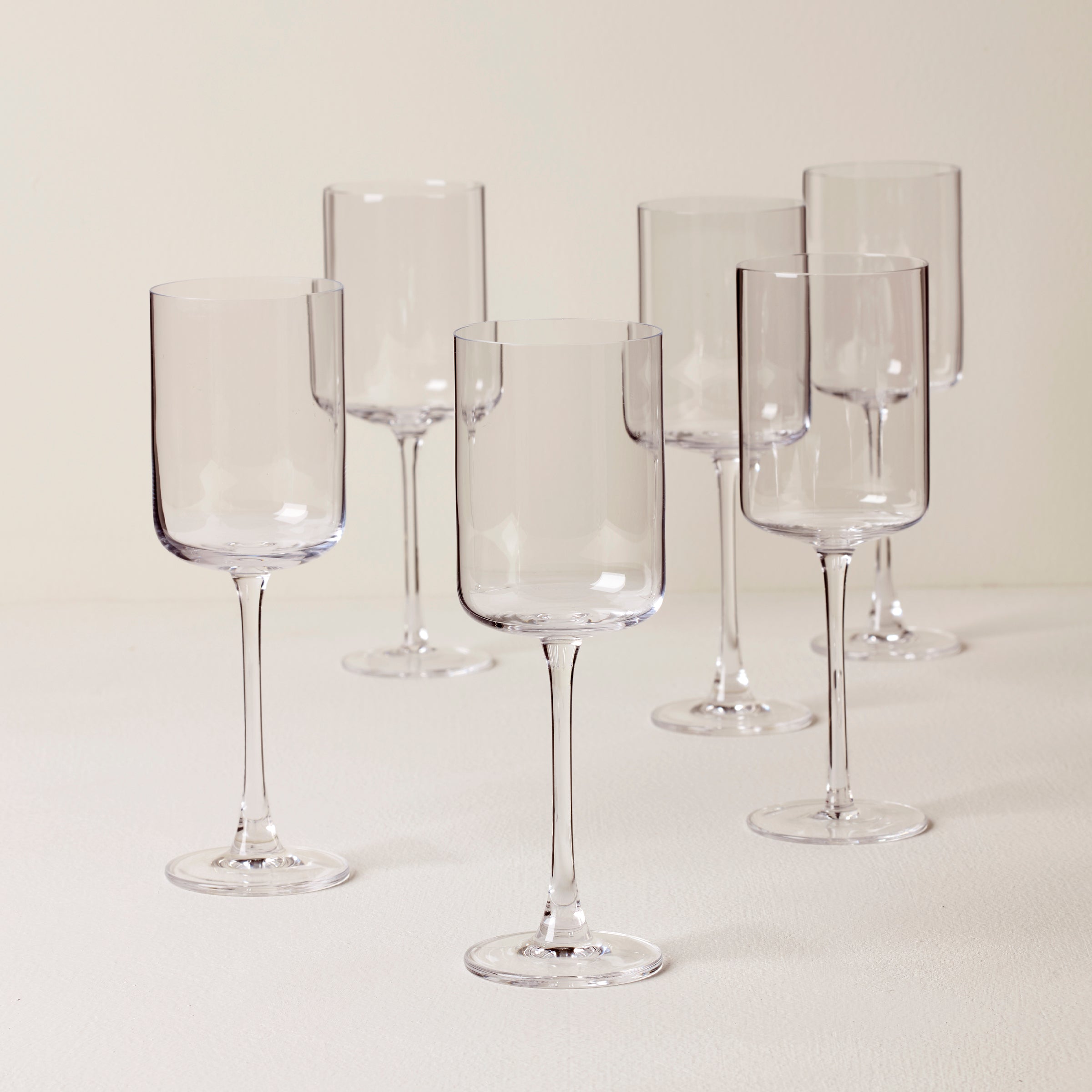 Tuscany Classics Straight White Wine Glasses. Set of 6