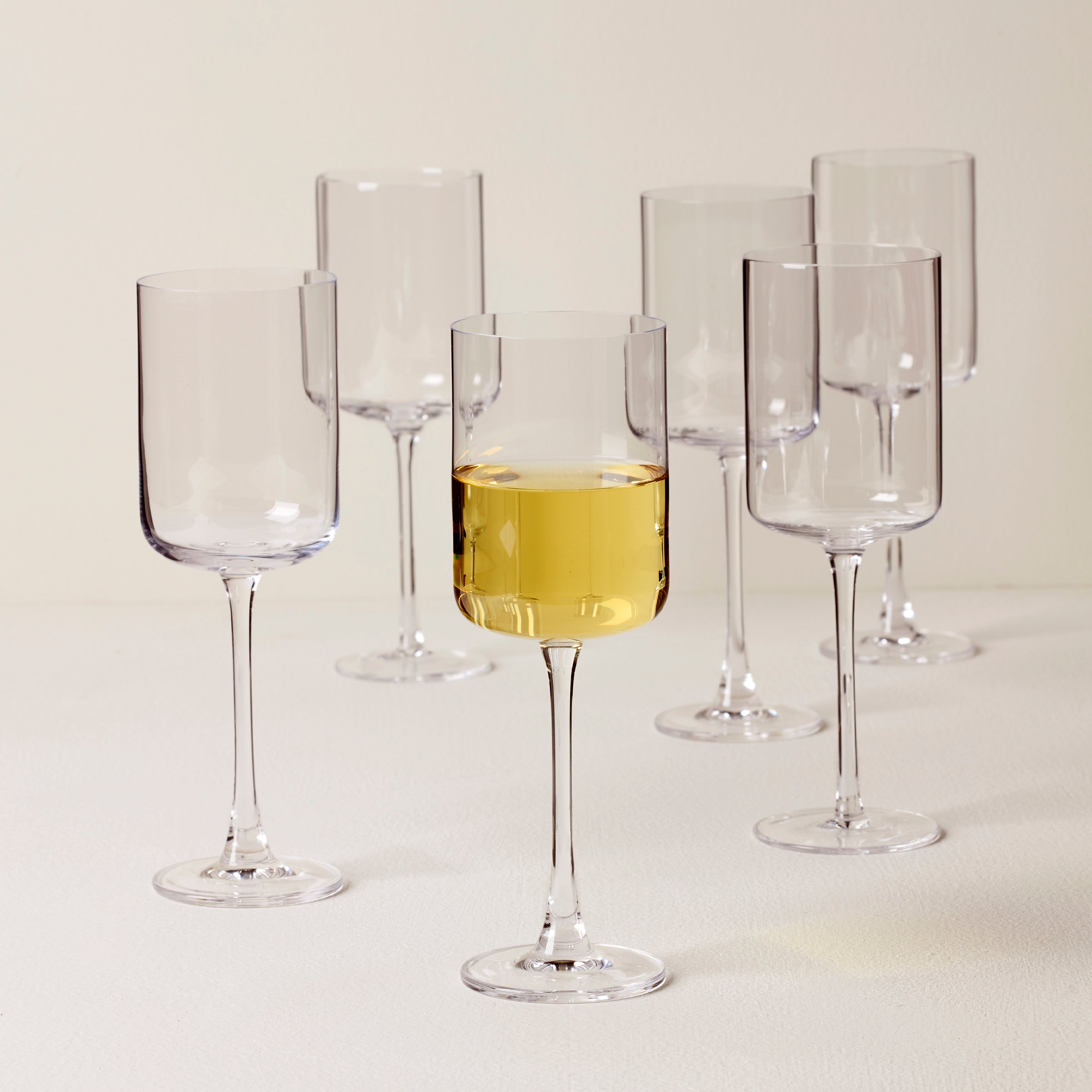 Tuscany Classics Straight White Wine Glasses. Set of 6 - Image 2