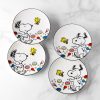 Chef Snoopy Accent Plates. Set of 4