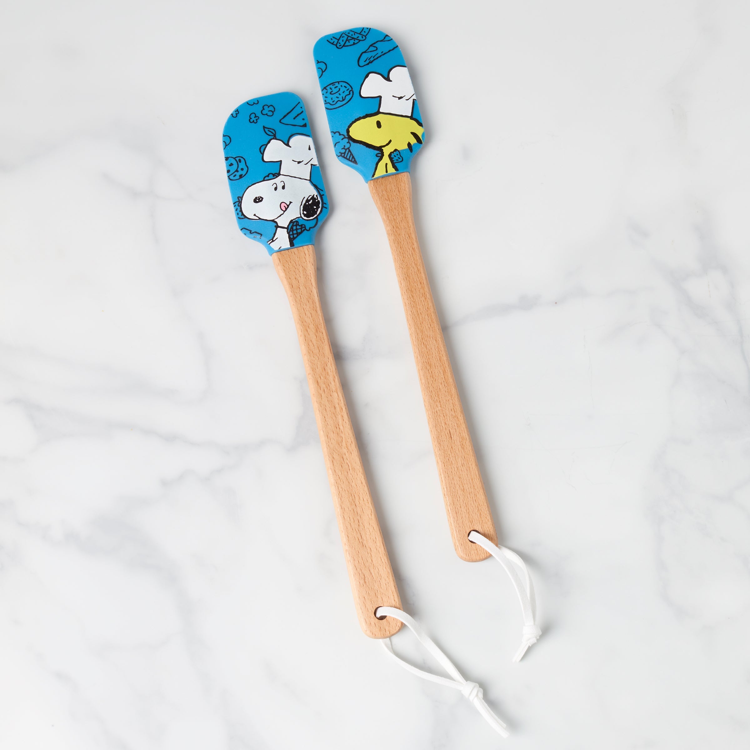 Chef Snoopy Blue Spatulas. Set of 2