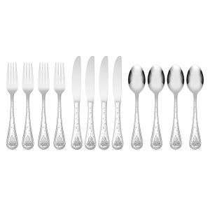 Alternative view of Winter Tree 12-Piece Flatware Set