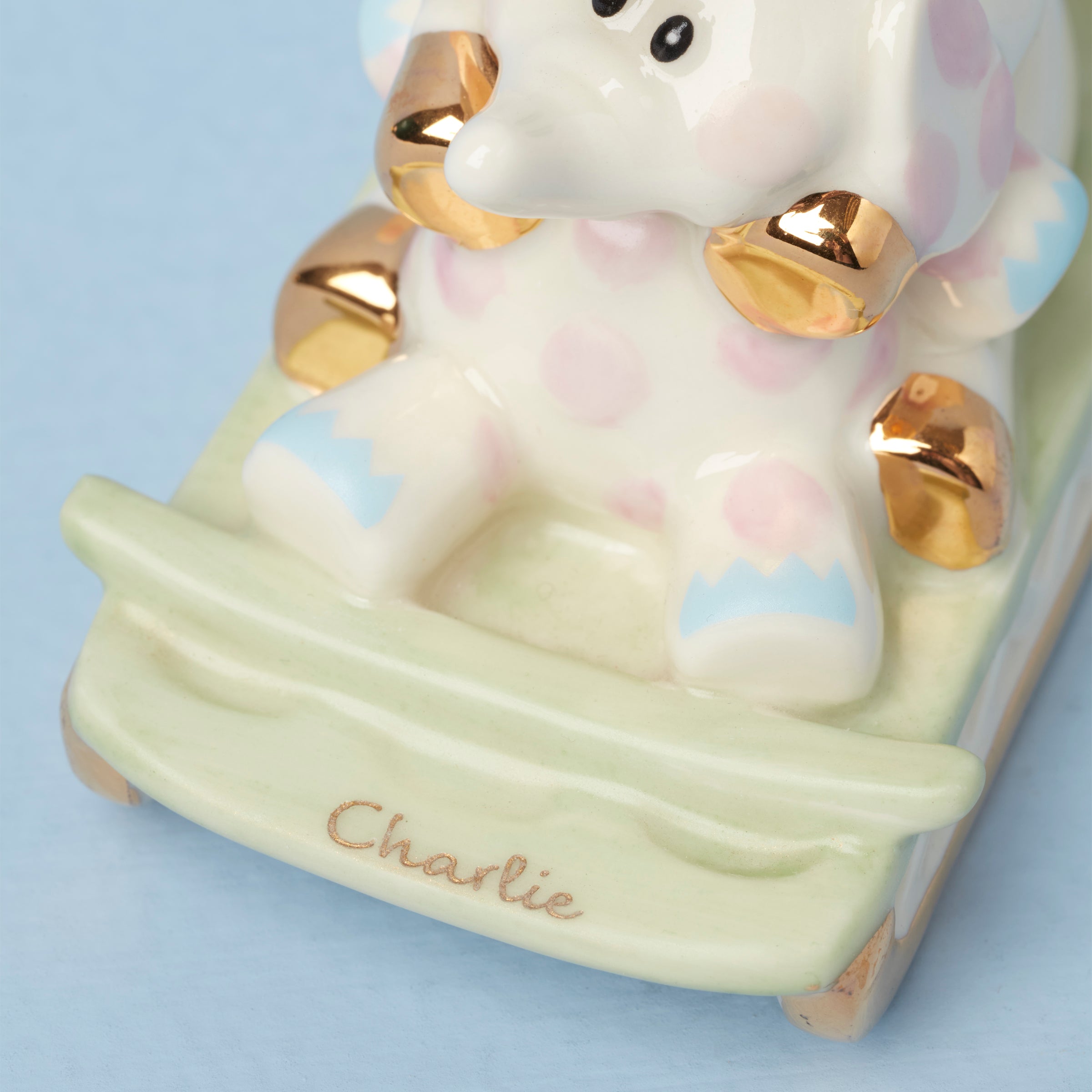 Personalized Rudolph with Misfit Elephant Ornament - Image 3