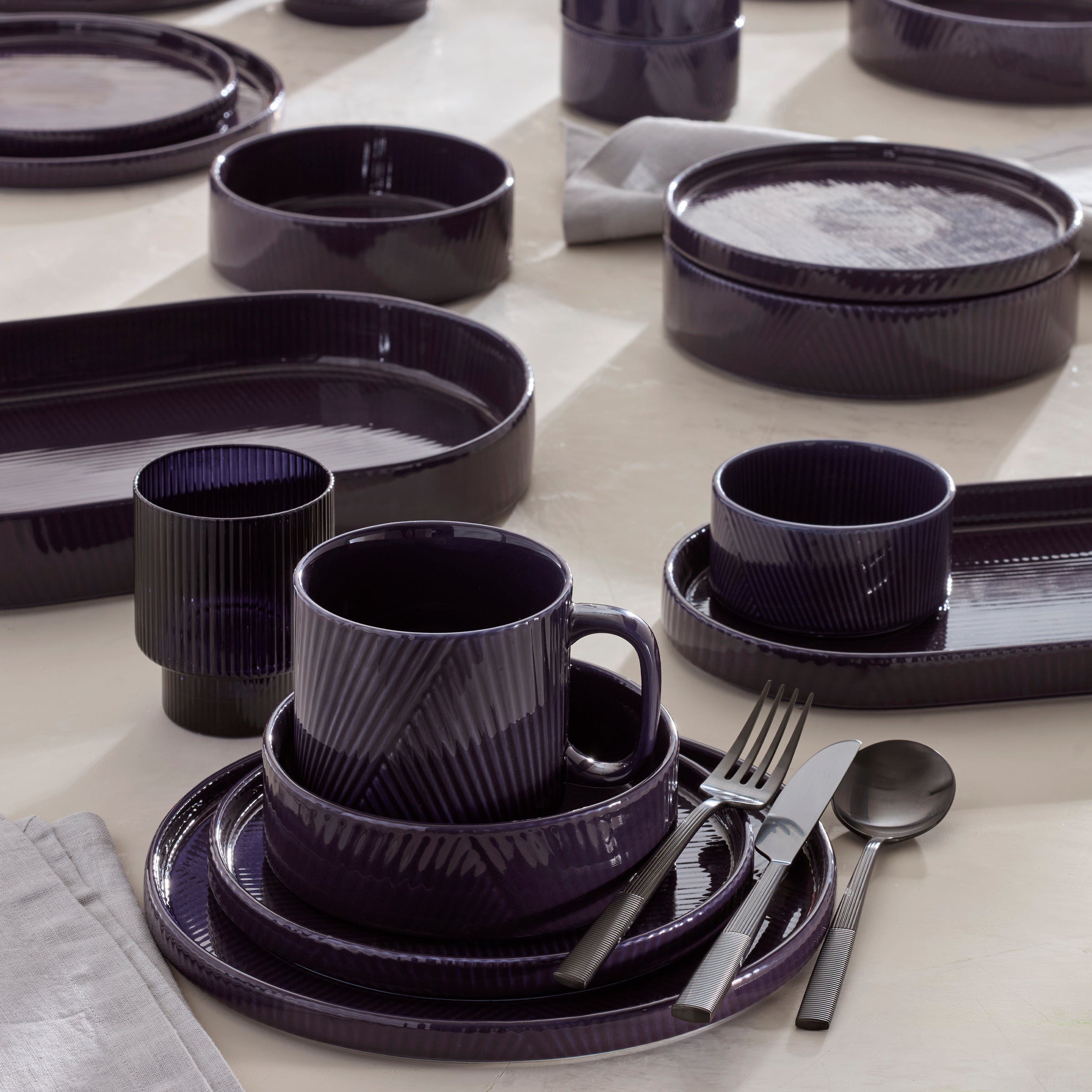 Modulus Nightshade Mugs. Set of 4 - Image 3