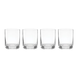 5 O'Clock Double Old-Fashioned Glasses. Set of 4