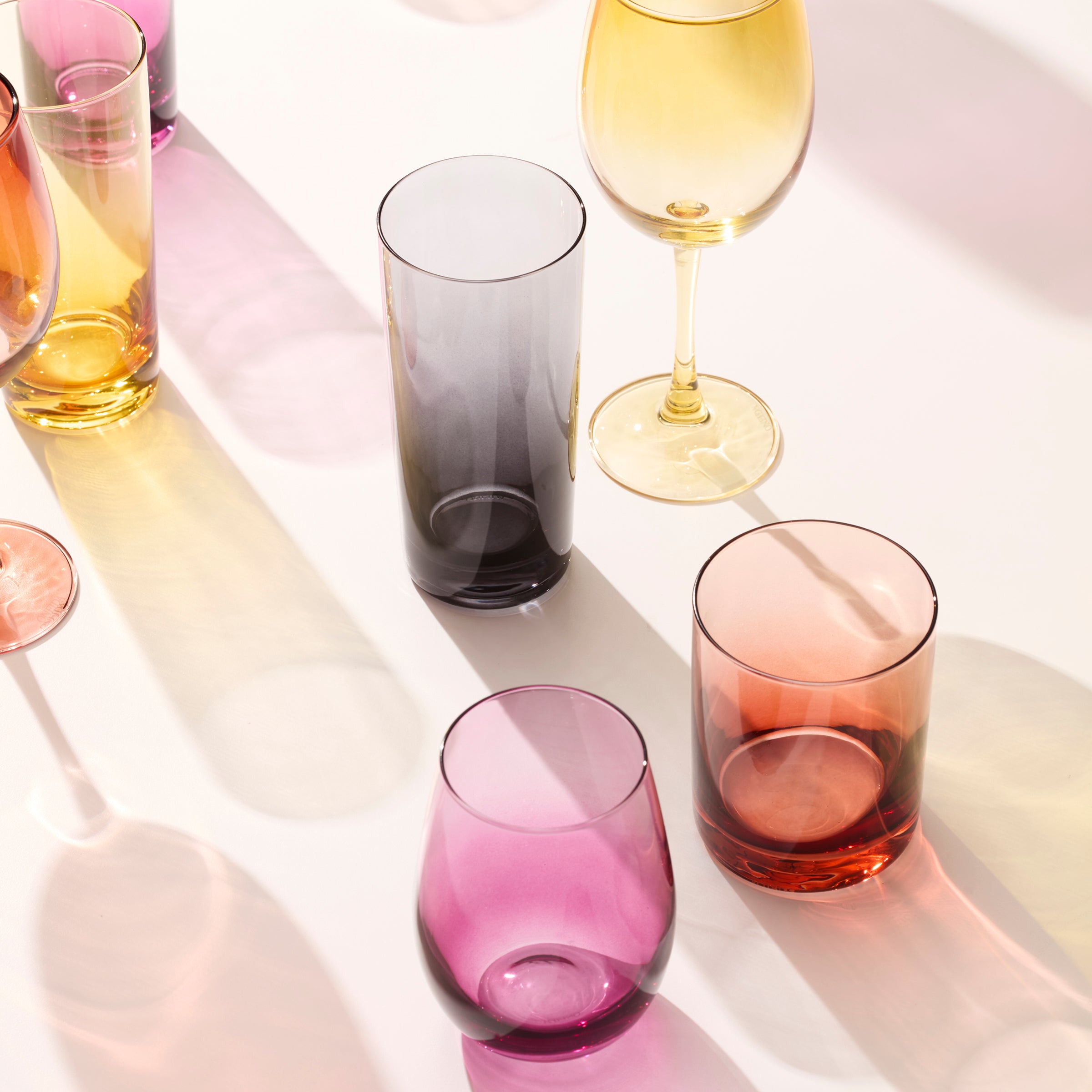 Golden Hour Double Old-Fashioned Glasses. Set of 4 - Image 9