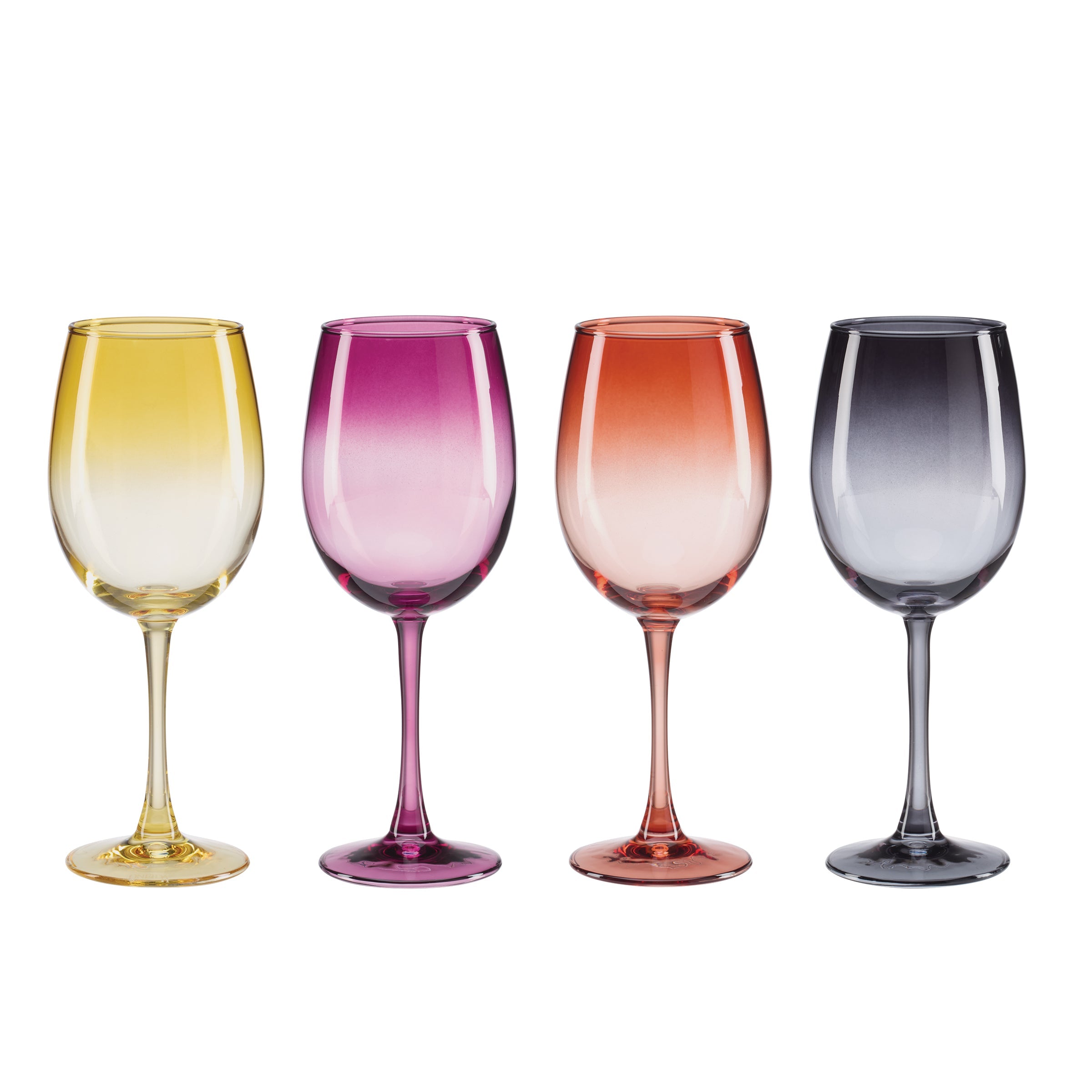 Golden Hour All-Purpose Wine Glasses. Set of 4