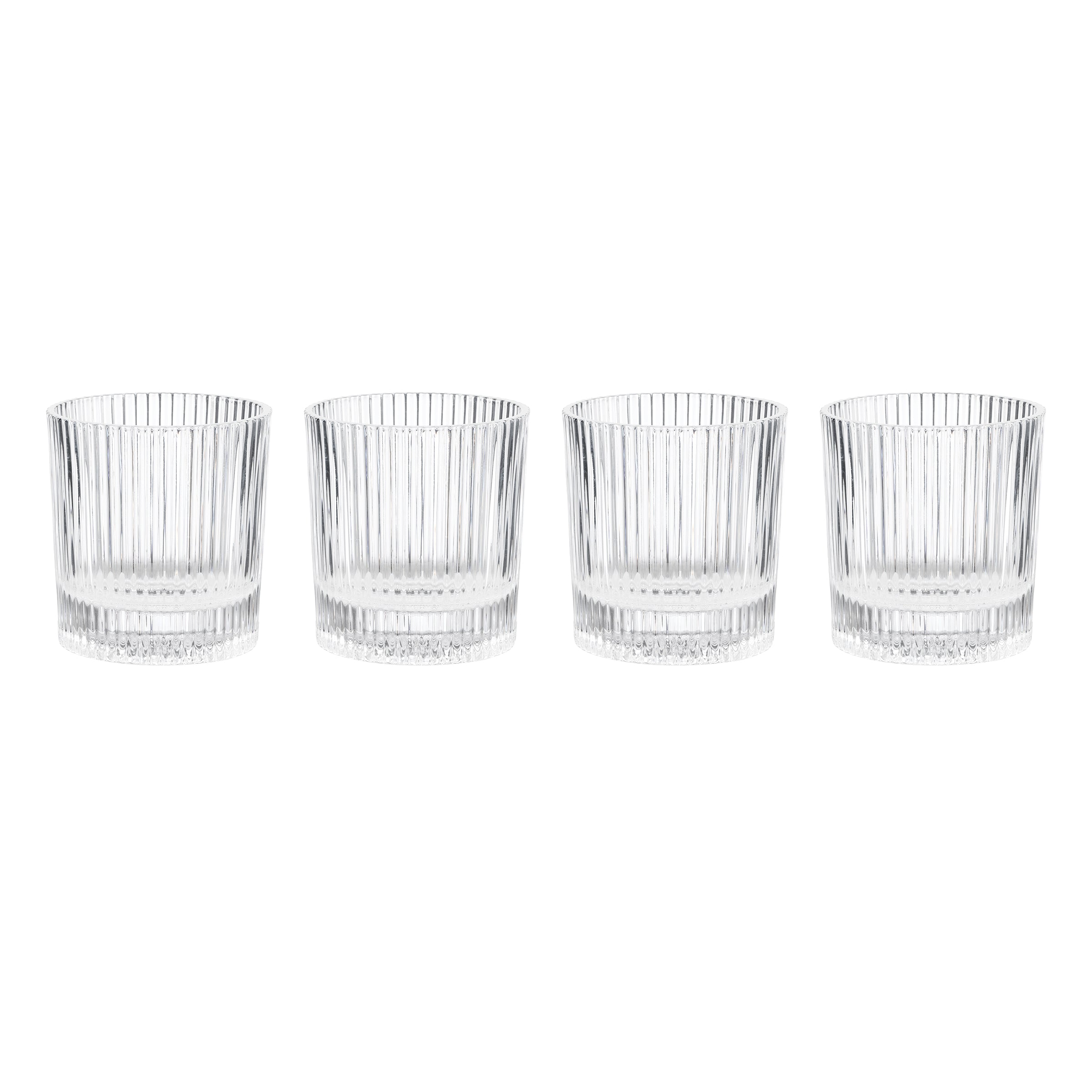 Wallingford Double Old-Fashioned Glasses. Set of 4