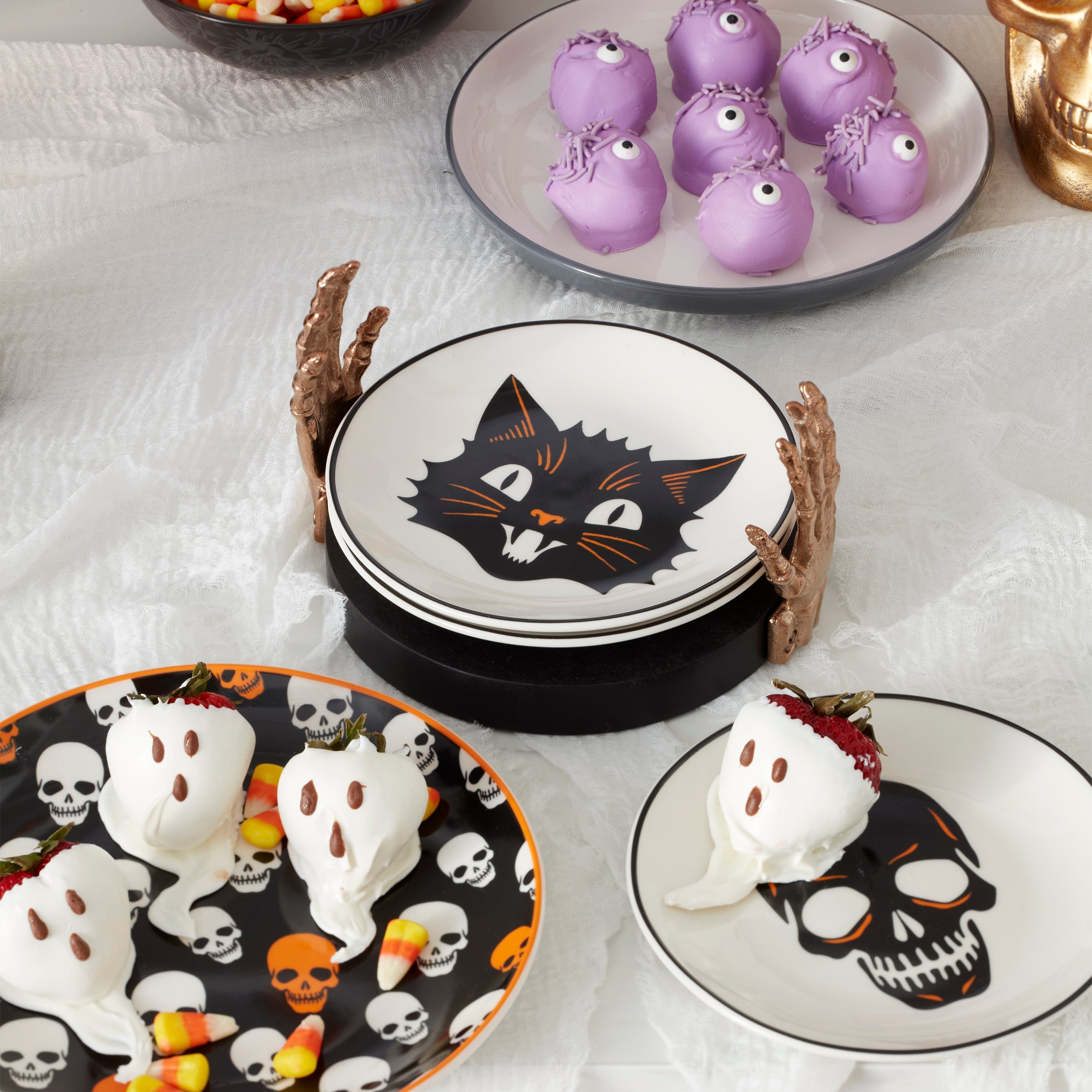 Vintro Halloween Tidbit Plate Holder - Image 2