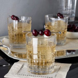 Alternative view of Deklan Crystal Double Old-Fashioned Glasses. Set of 4