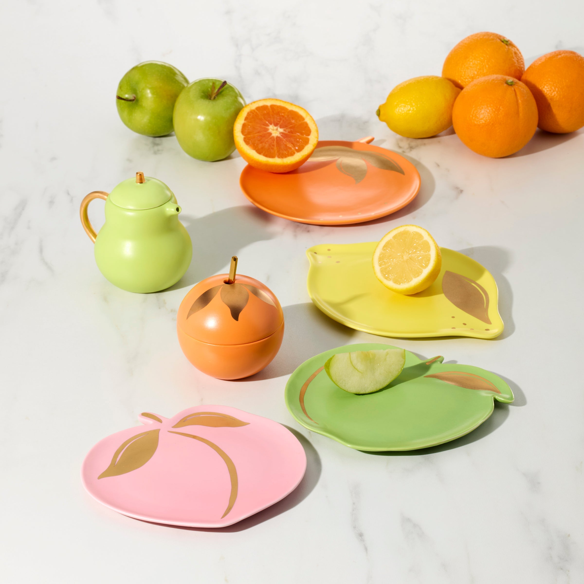 Tutti Fruity Tidbit Plates. Set of 4 - Image 8