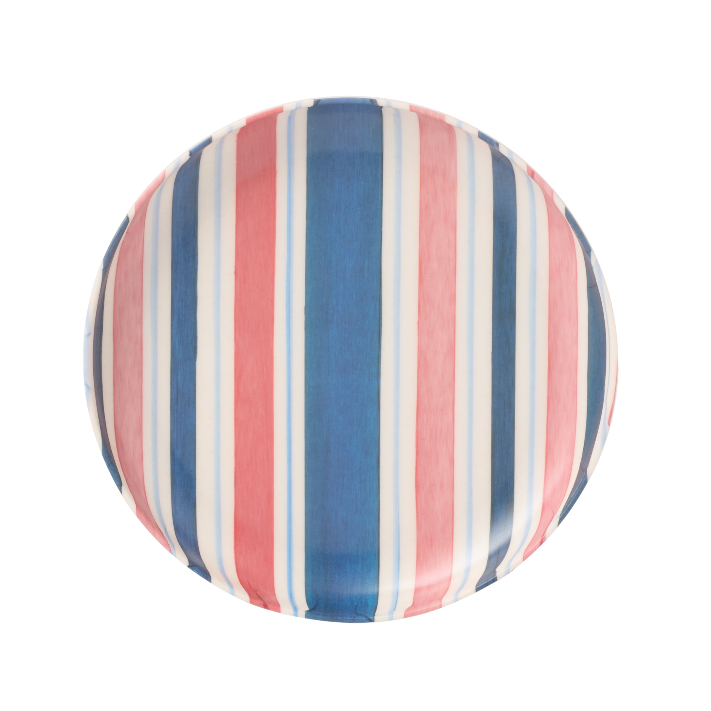 24 Seven Melamine Stripe 12-Piece Dinnerware Set - Image 11