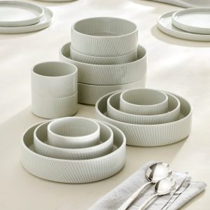 Alternative view of Modulus Vapor 12-Piece Bowl Set