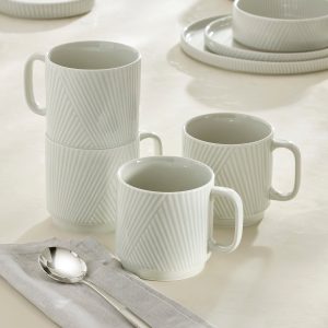 Alternative view of Modulus Vapor Mugs. Set of 4