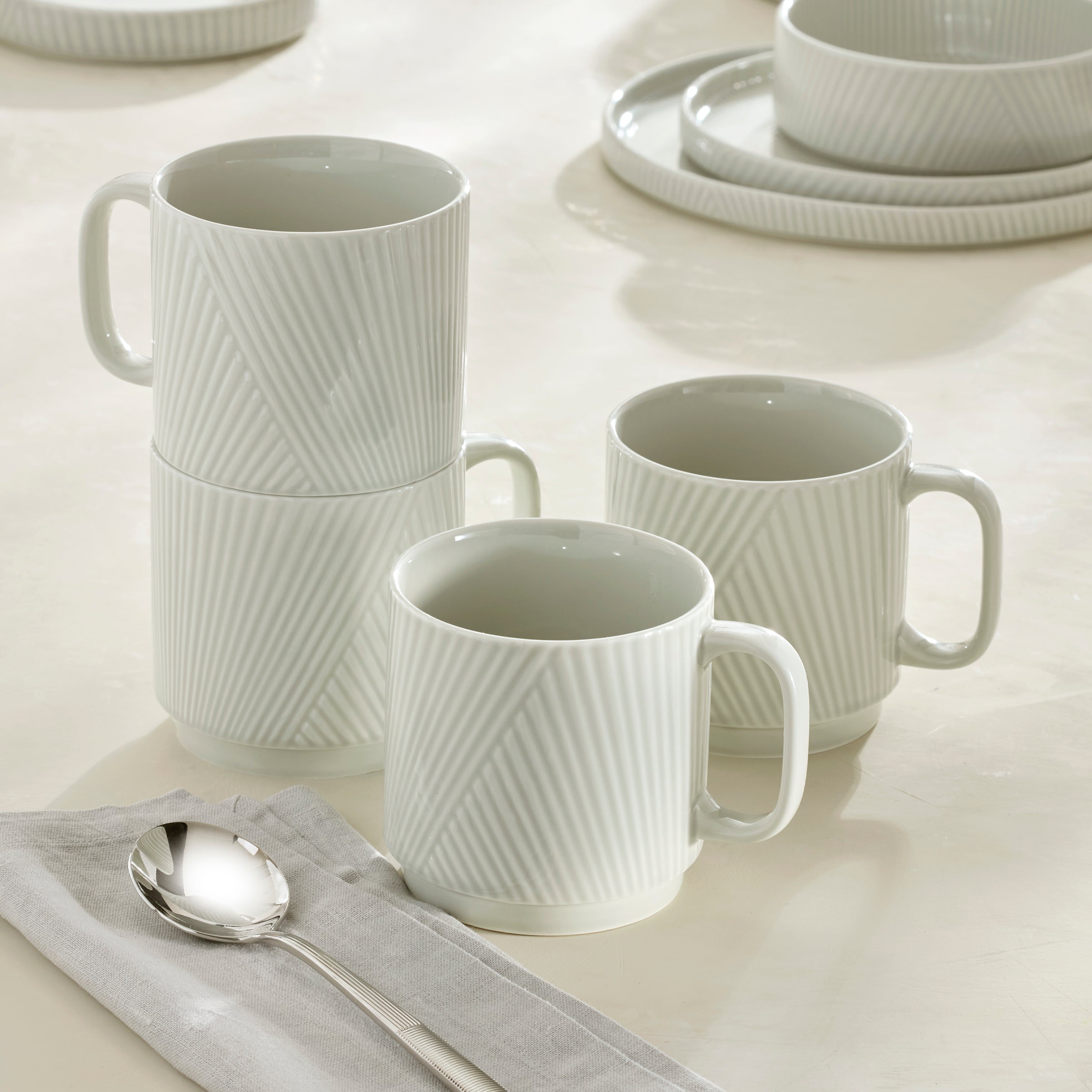 Modulus Vapor Mugs. Set of 4 - Image 2