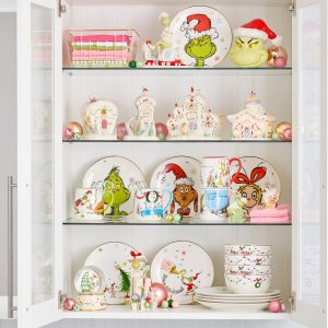 Alternative view of Merry Grinchmas Covered Candy Jar