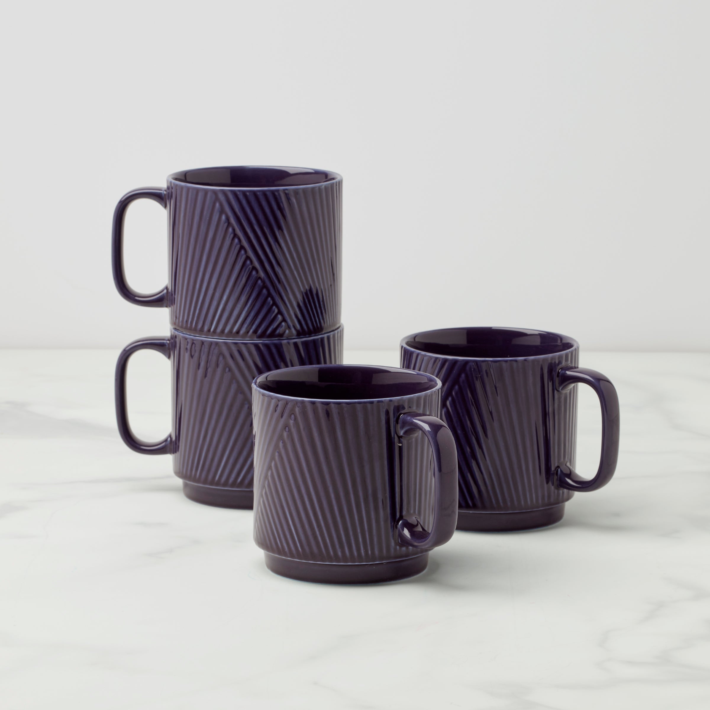 Modulus Nightshade Mugs. Set of 4
