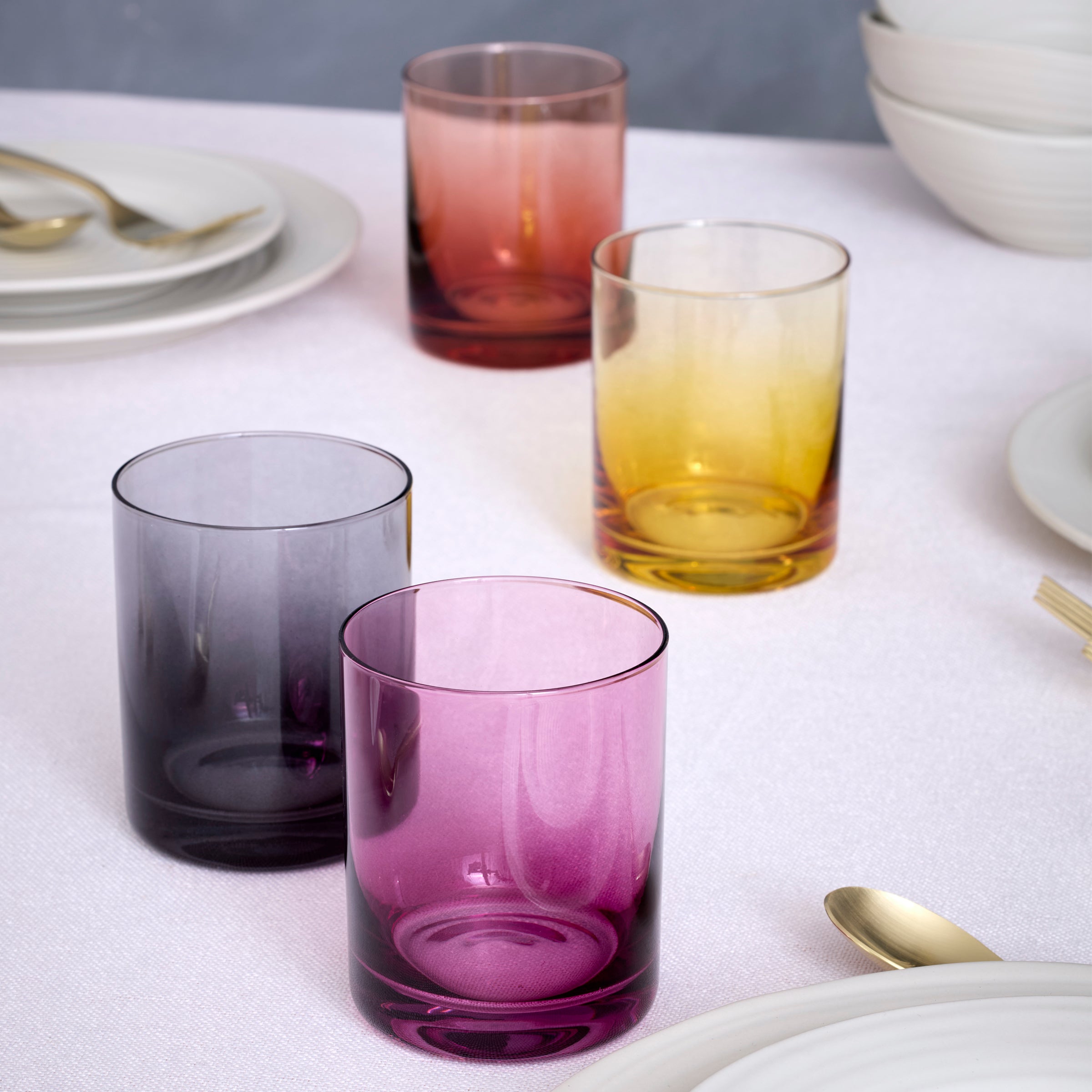 Golden Hour Double Old-Fashioned Glasses. Set of 4 - Image 7