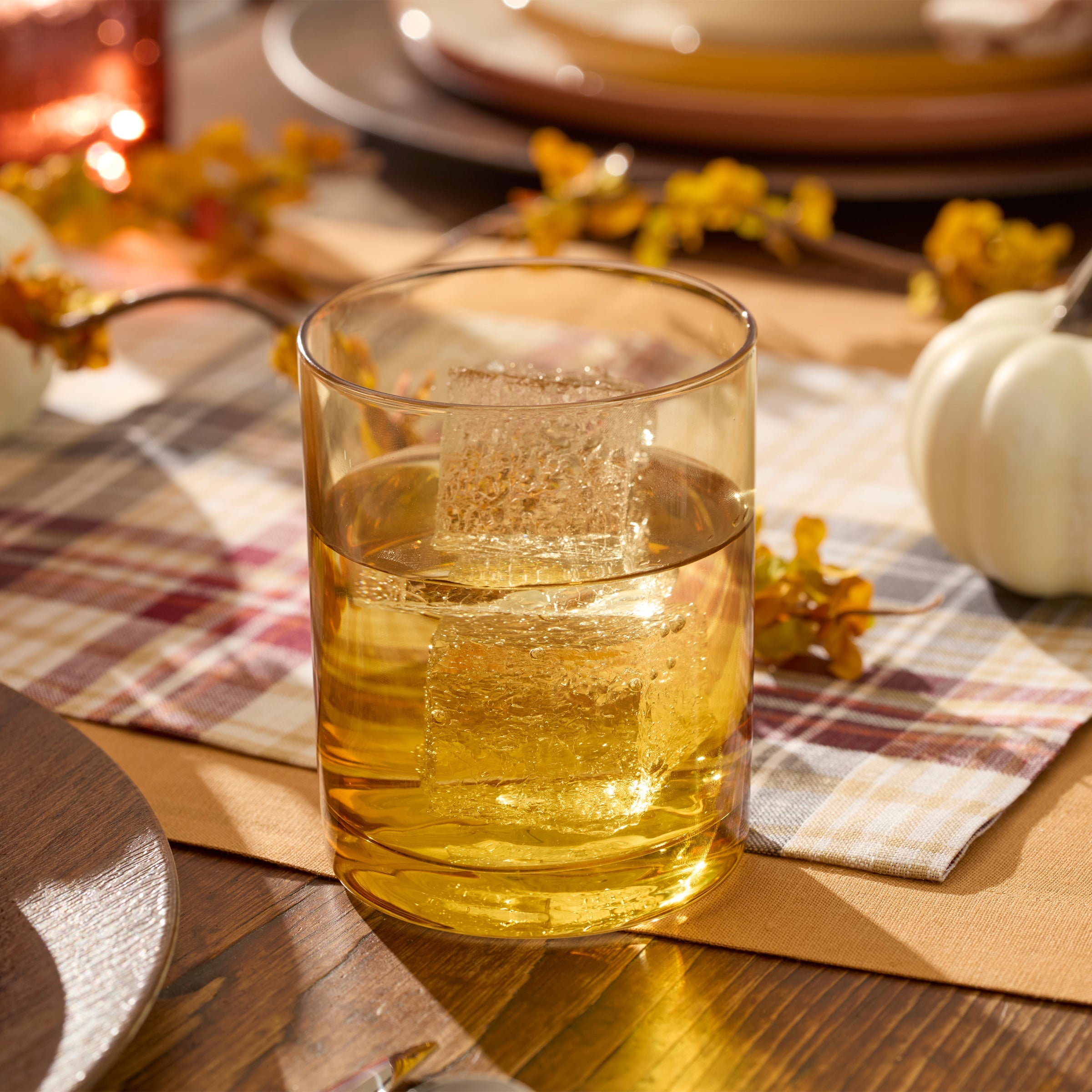Golden Hour Double Old-Fashioned Glasses. Set of 4 - Image 2