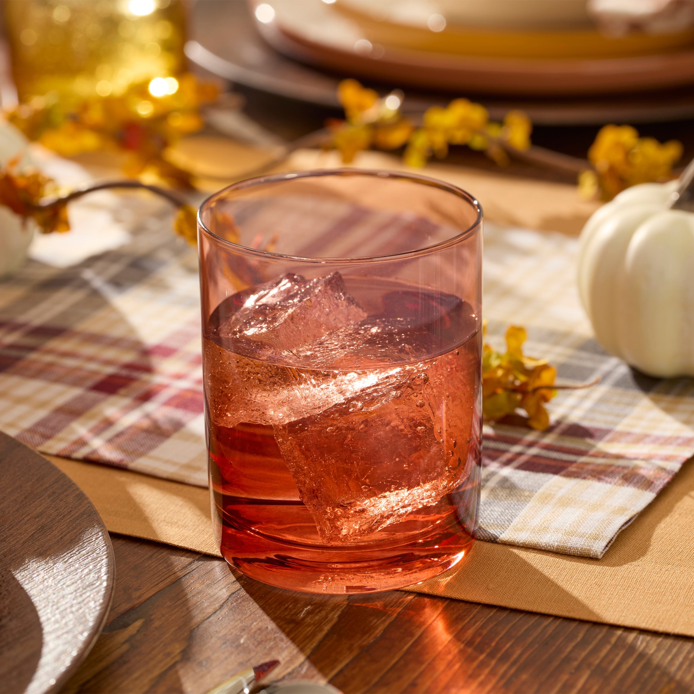 Golden Hour Double Old-Fashioned Glasses. Set of 4 - Image 3