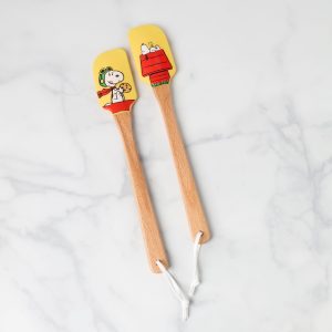 Chef Snoopy Yellow Spatulas. Set of 2