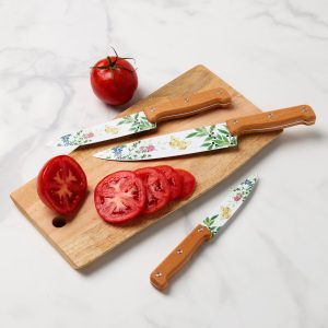 Alternative view of Butterfly Meadow Herbs 4-Piece Cutlery Set