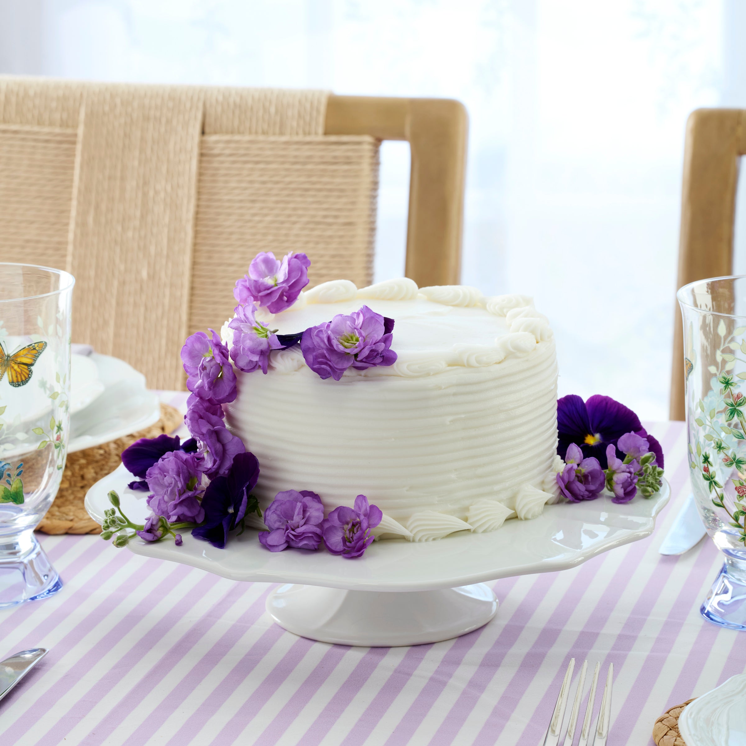 Eldridge Footed Cake Plate - Image 3