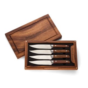 Asher Steak Knives. Set of 4 with Box