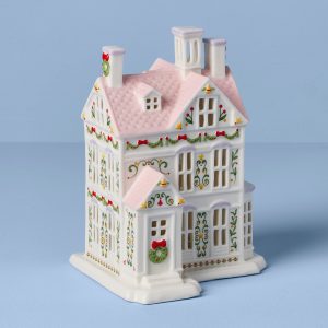 Alternative view of Lenox Holiday Village Lit Christmas House Figurine