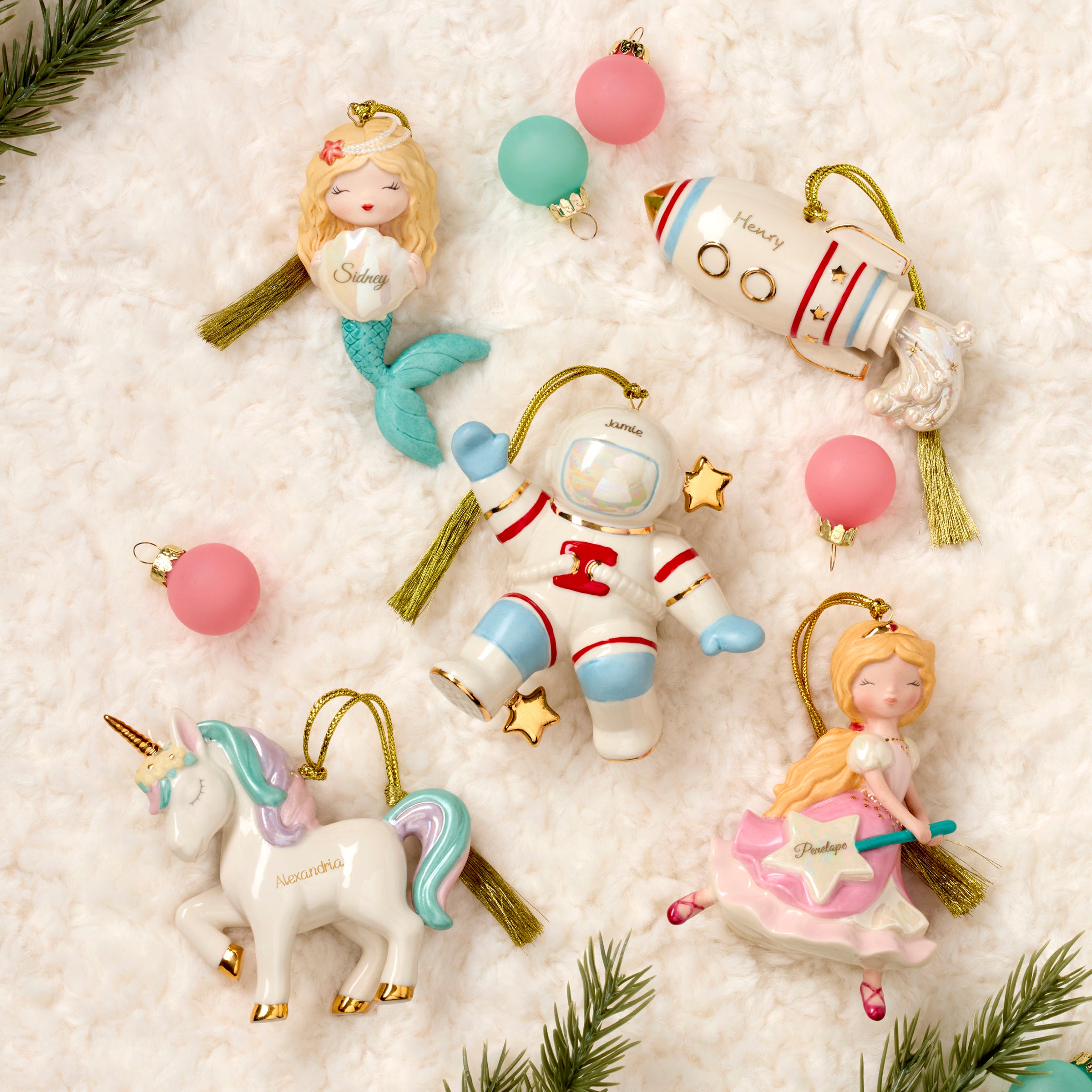 Personalized Rocket Ornament - Image 2