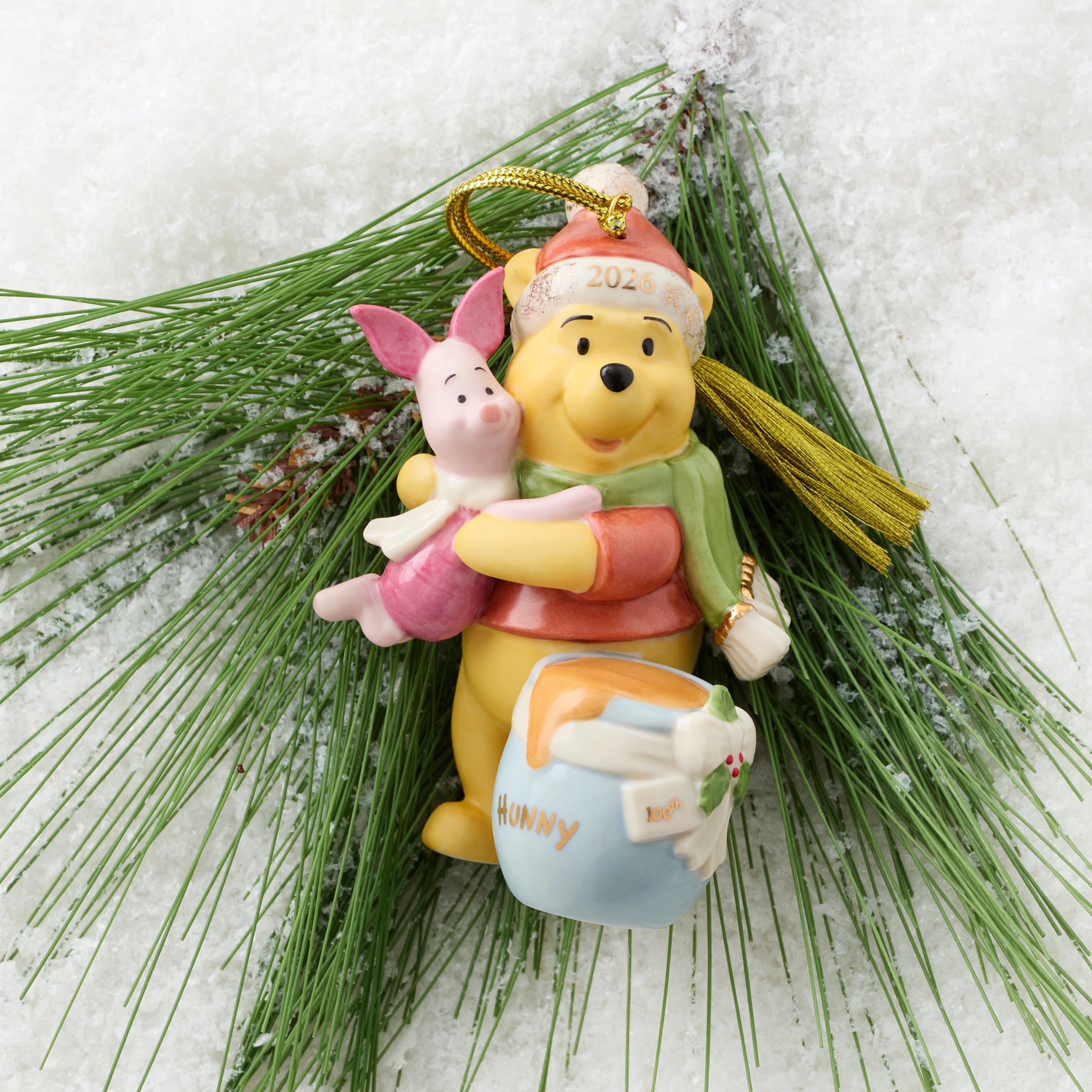2026 100th Anniversary Winnie the Pooh Ornament - Image 4