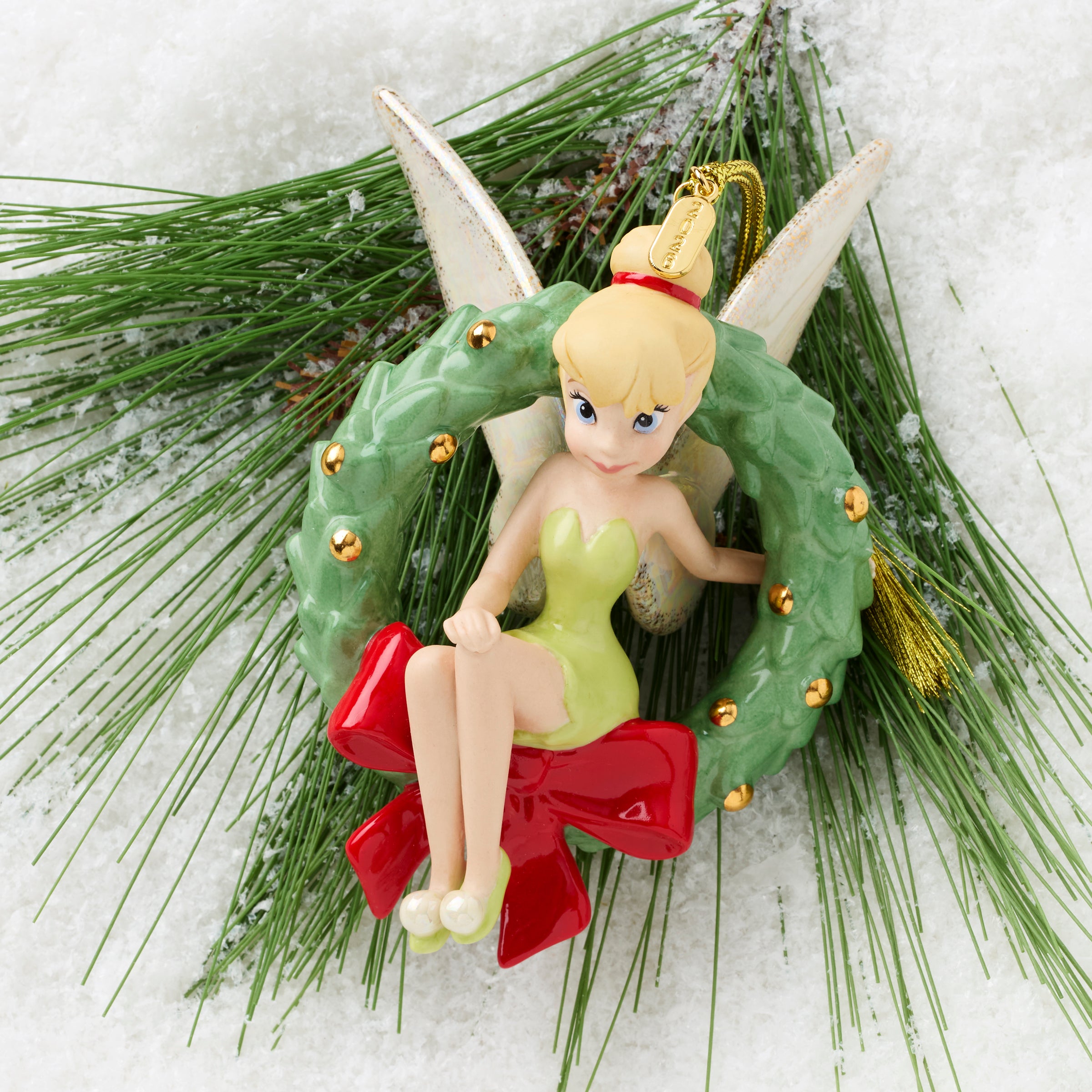 2026 Tinker Bell with Wreath Ornament - Image 3