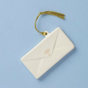 Alternative view of Personalized Letters to Santa Ornament