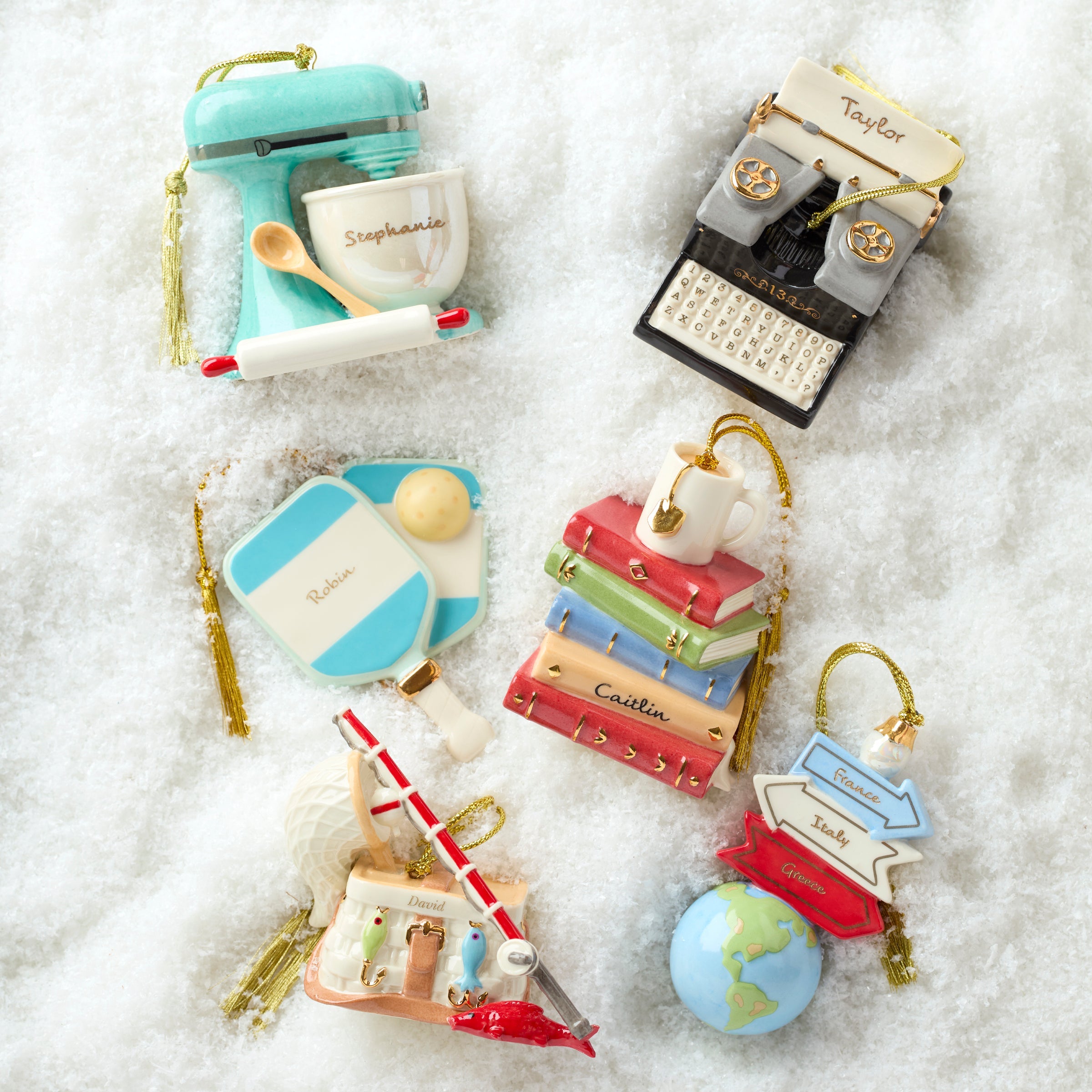 Personalized Typewriter Ornament - Image 7