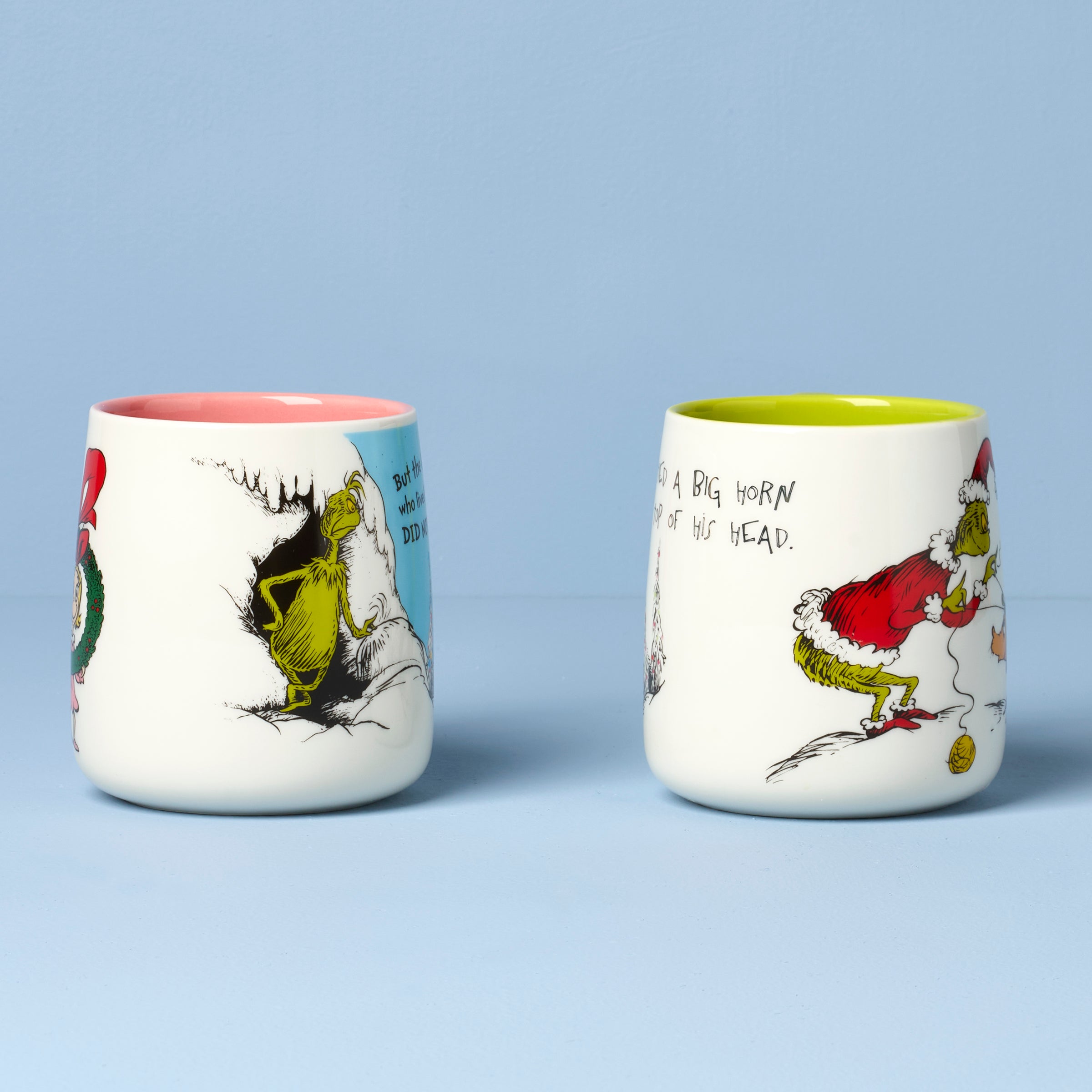 Who-Ville Cindy-Max Mugs. Set of 2 - Image 2