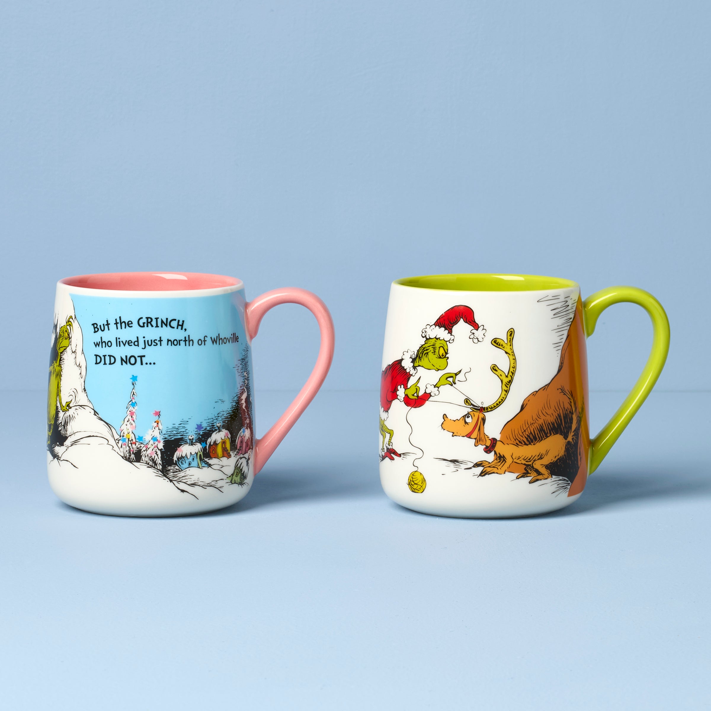 Who-Ville Cindy-Max Mugs. Set of 2 - Image 3