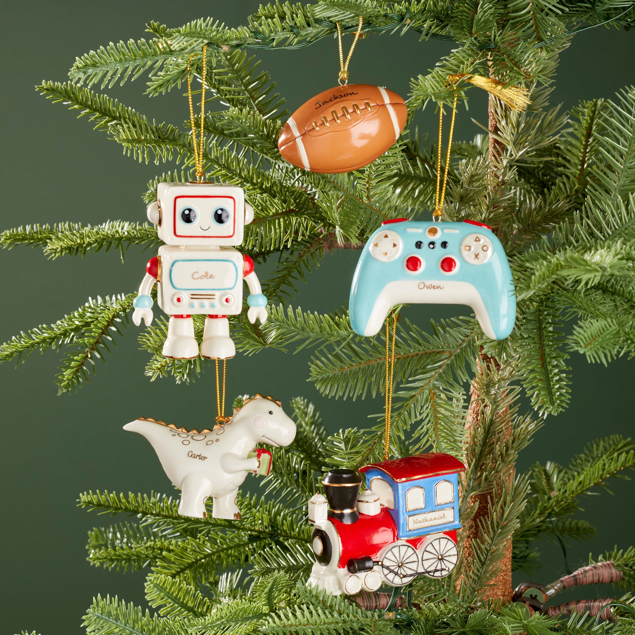Personalized Train Ornament - Image 3