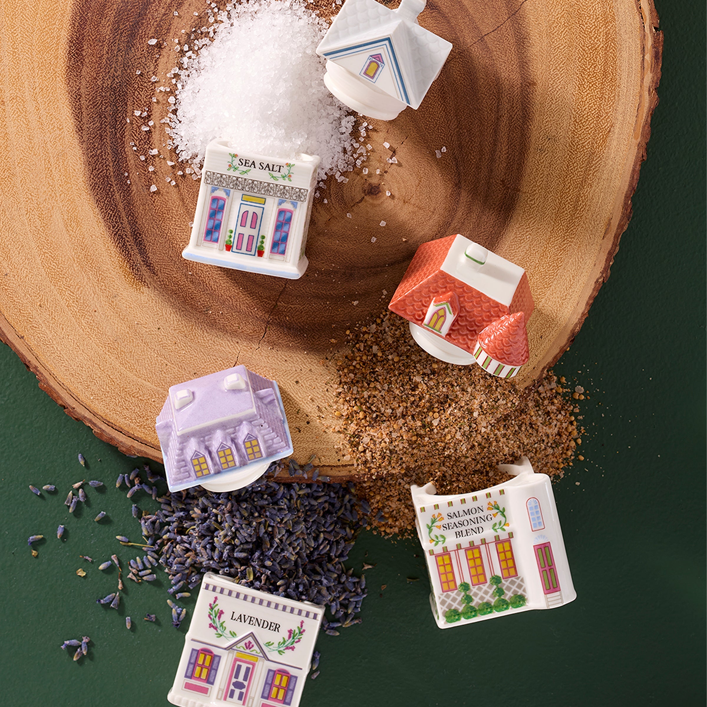 Lenox Spice Village 3-Piece West Coast Spice Jars Set - Image 4