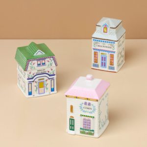 Lenox Spice Village 3-Piece Santa Fe Spice Jar Set
