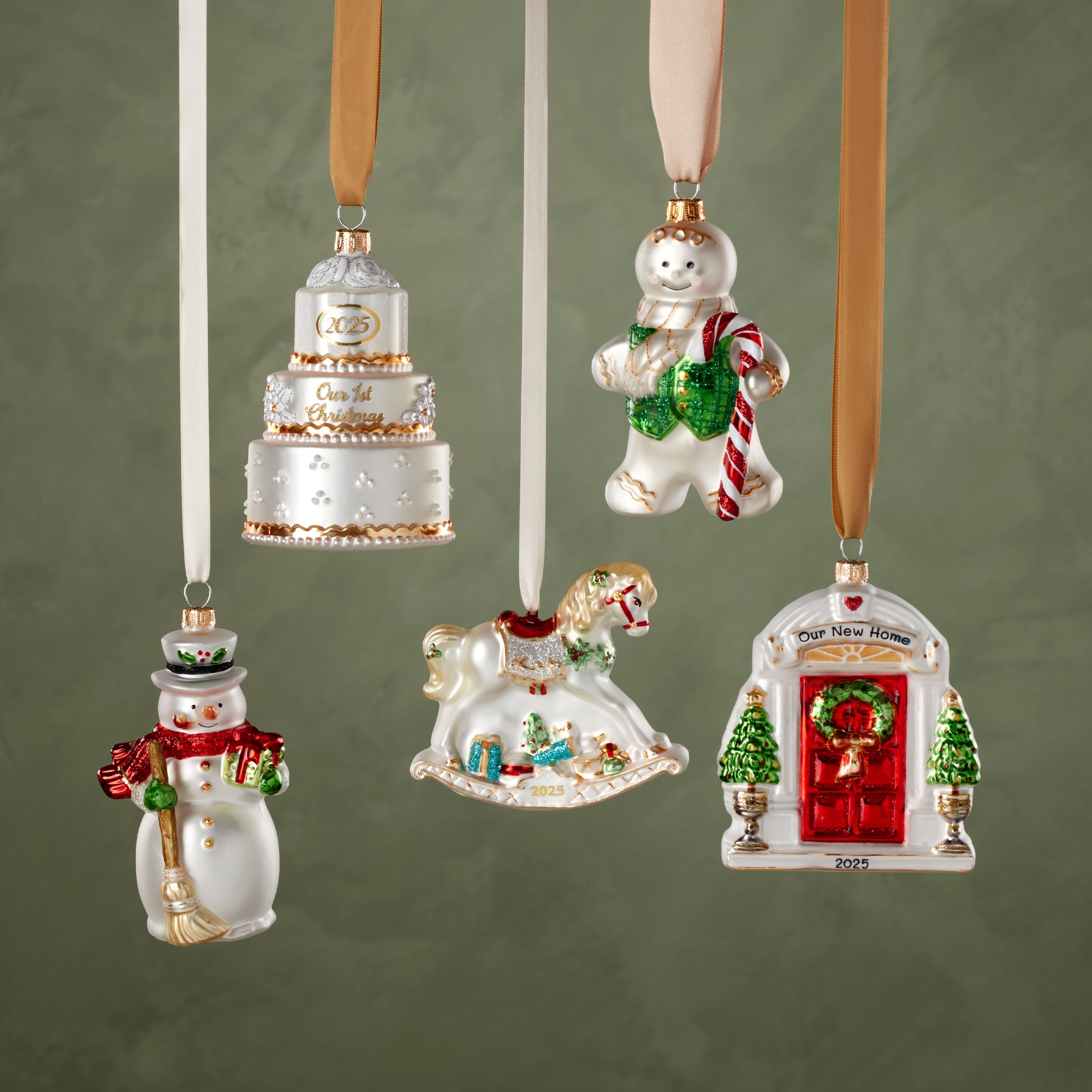 Blown Glass Gingerbread Ornament - Image 4