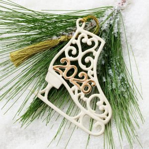 Alternative view of 2026 A Year To Remember Skate Ornament