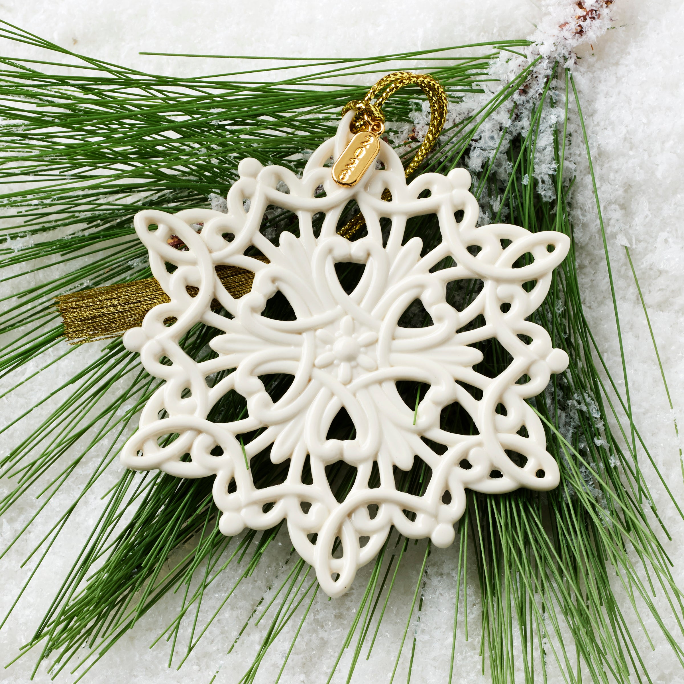 2026 Snow Fantasies Snowflake Ornament - Image 2