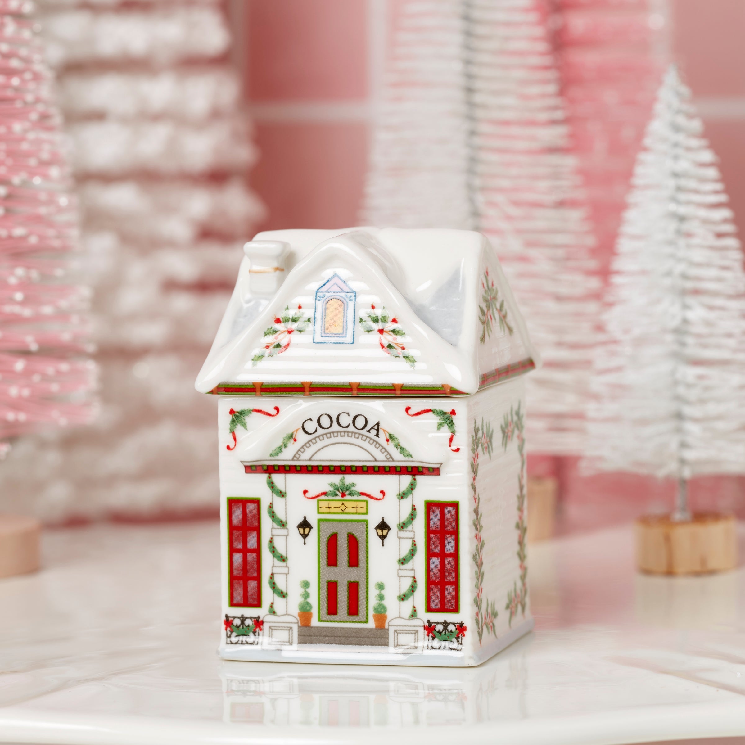 Lenox Spice Village 6-Piece Christmas Spice Jar Set - Image 4