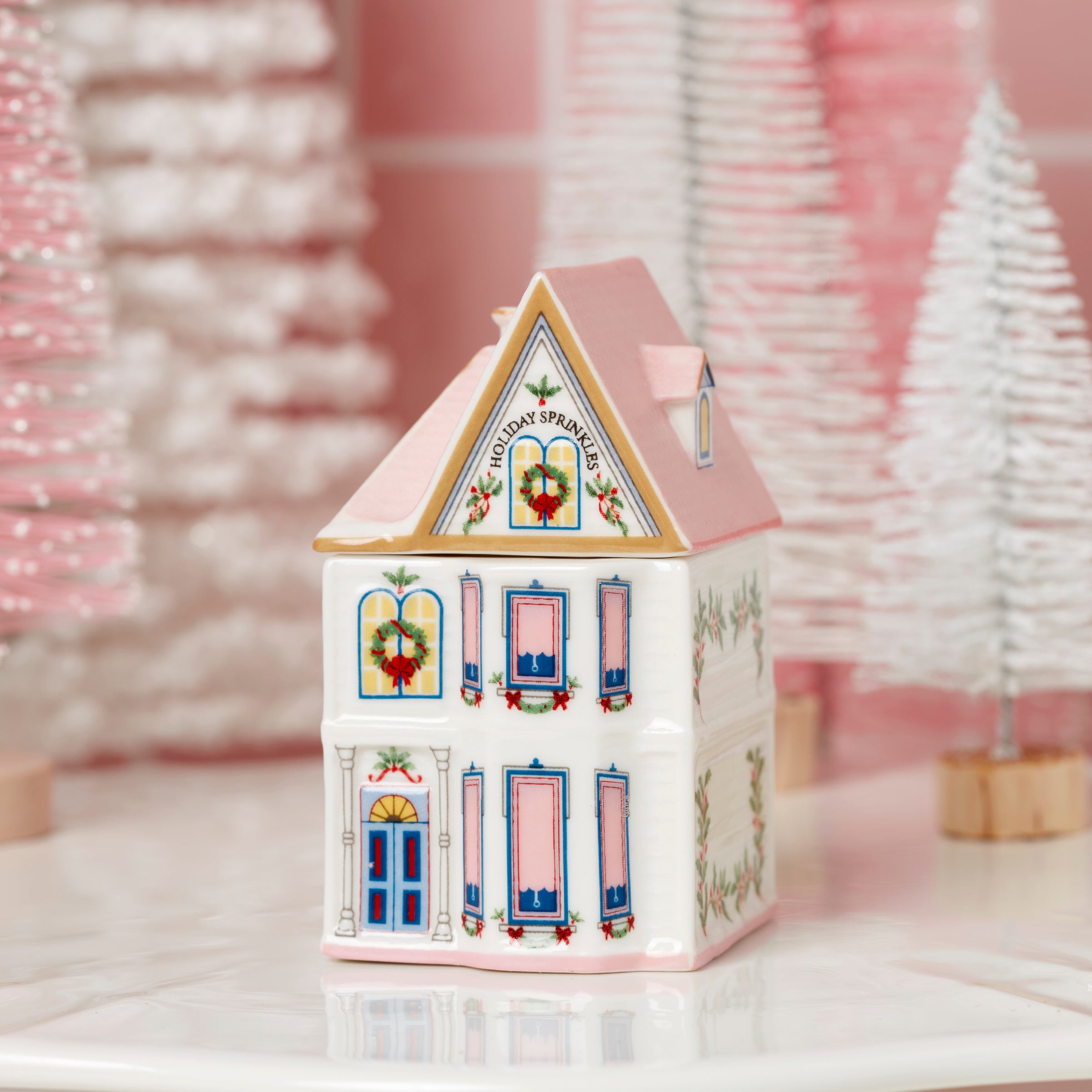 Lenox Spice Village 6-Piece Christmas Spice Jar Set - Image 5