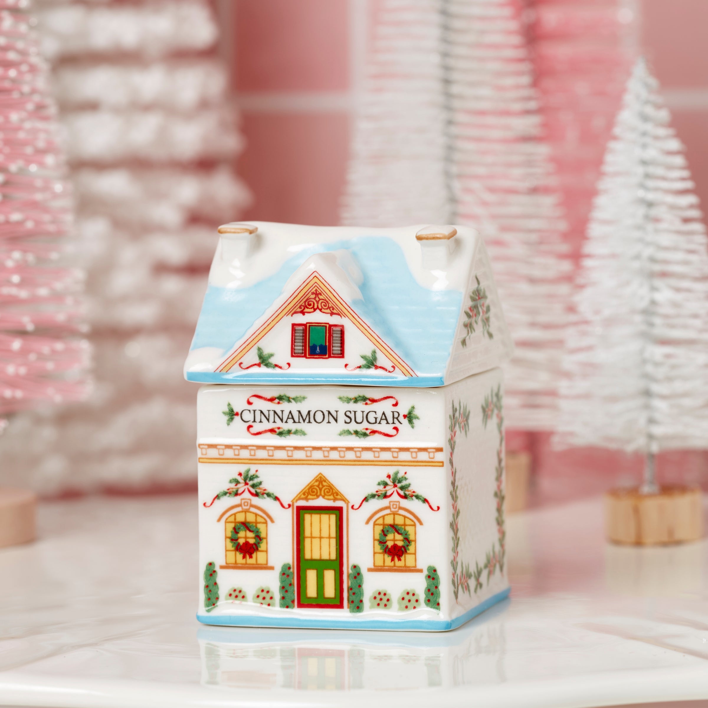 Lenox Spice Village 6-Piece Christmas Spice Jar Set - Image 6
