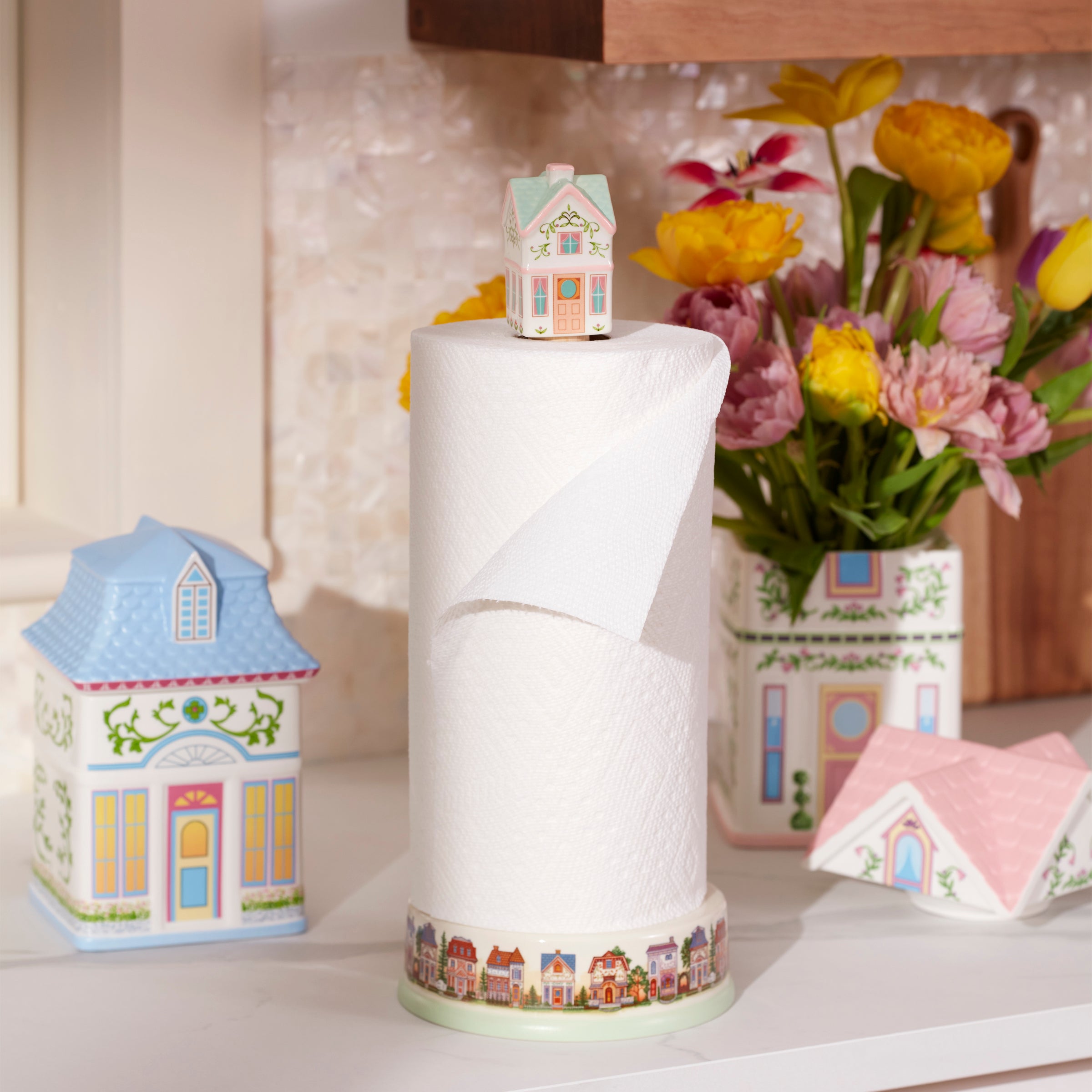 Lenox Spice Village Paper Towel Holder - Image 3