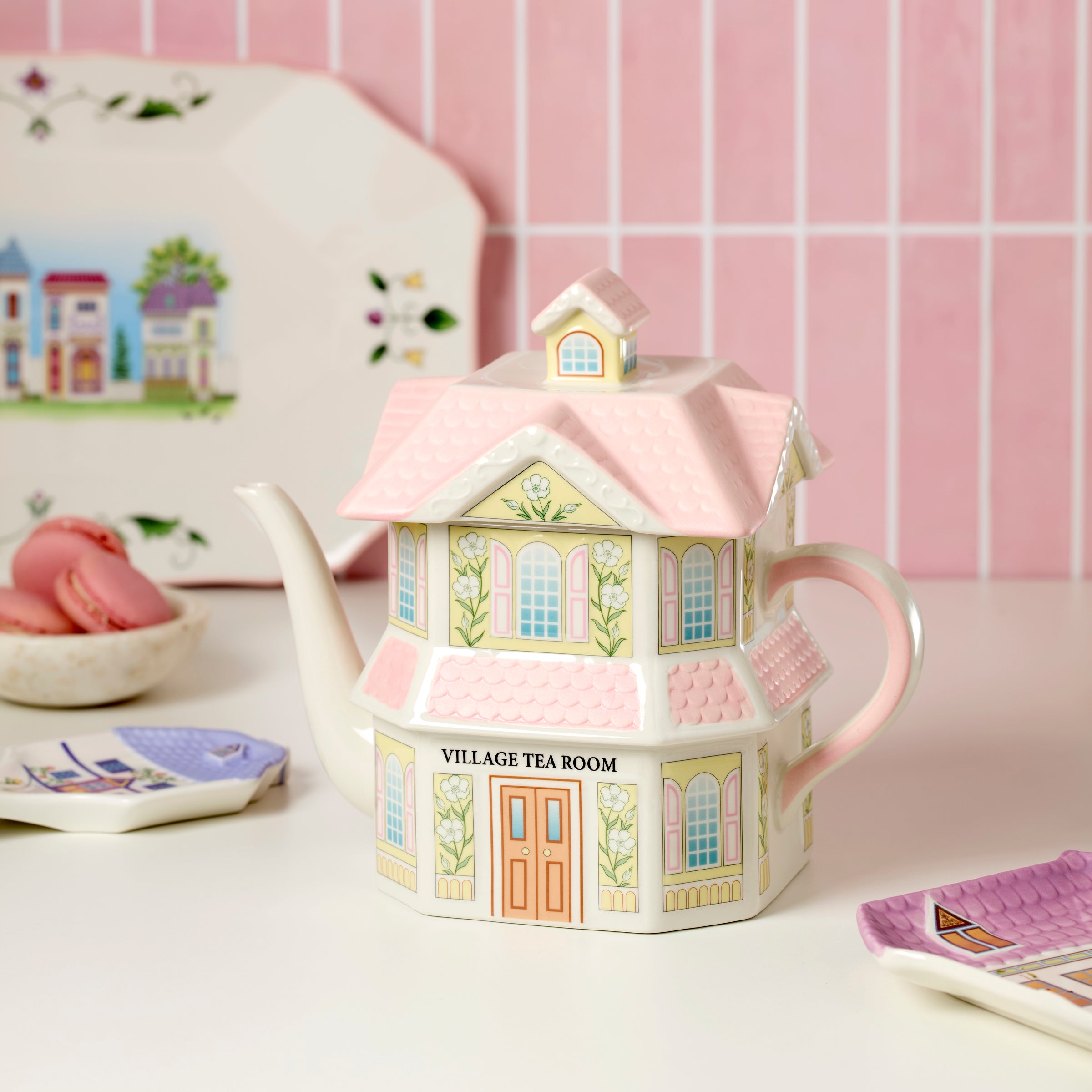 Lenox Spice Village Teapot - Image 6